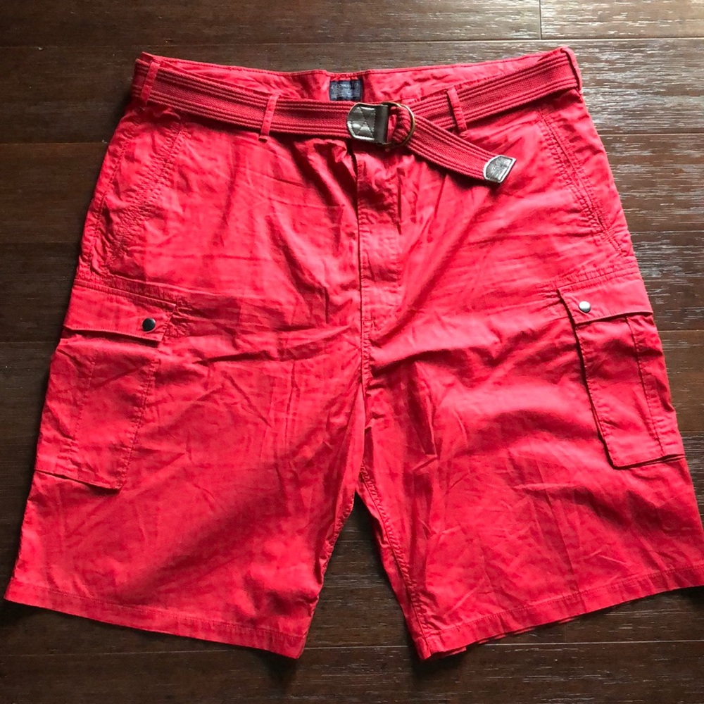 Levi’s Red Cargo Shorts